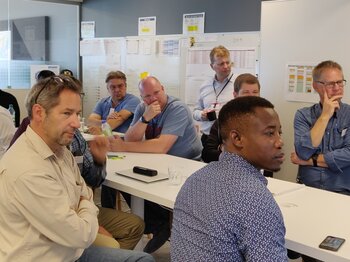 Scienta Omicron Services Team in meeting at company headquarters in Sweden | © Scienta Omicron 