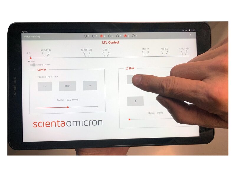 MISTRAL Control System Software Example | © Scienta Omicron 