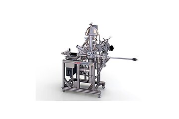 3D graphic showing an XPS Lab | © Scienta Omicron