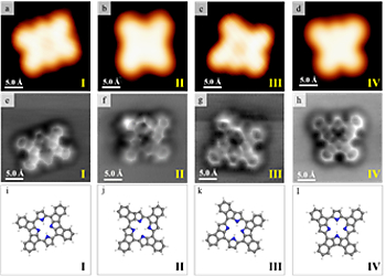 Cyclodehydrogenation products of H2TPP after annealing at 573 K on Au(111) | © Scienta Omicron