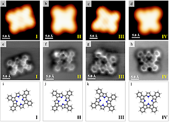 Cyclodehydrogenation products of H2TPP after annealing at 573 K on Au(111) | © Scienta Omicron