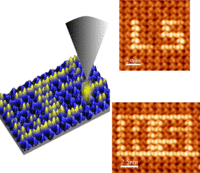 Voltage-Induced Bistability of Single Spin-Crossover Molecules in a Two-Dimensional Monolayer
