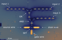 Engineering quantum wires states on hydrogen terminated silicon for atom scale circuitry