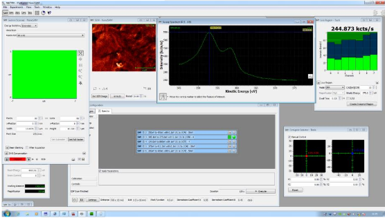 NanoSAM with Gemini Software Upgrade screenshot  | © Scienta Omicron 